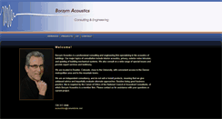 Desktop Screenshot of borzymacoustics.com
